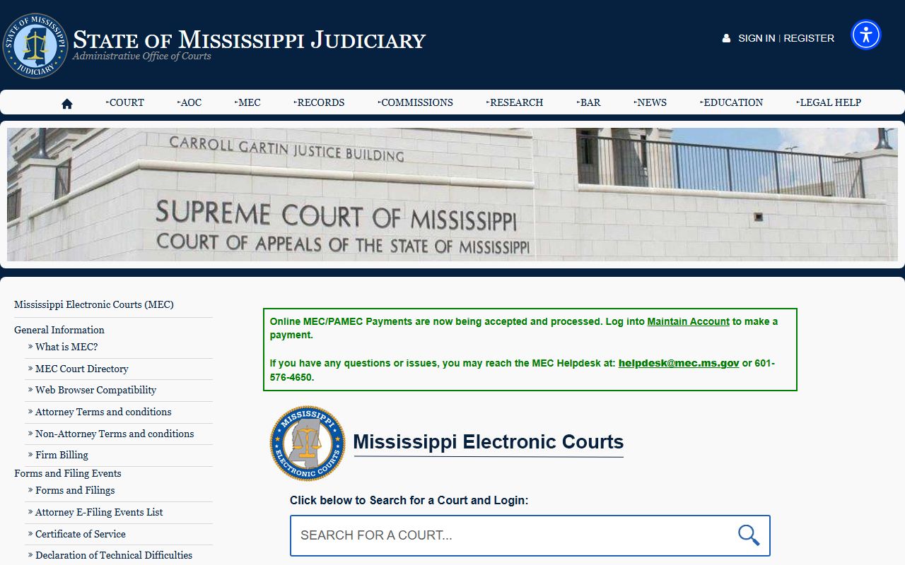 Scott County court records after jail arrest MEC access